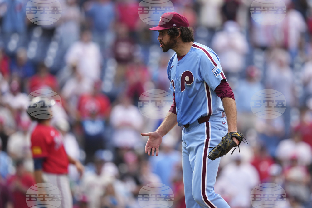 Braves Phillies Baseball