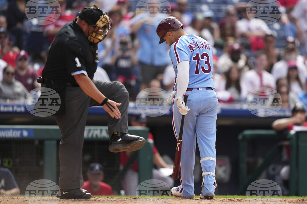 Braves Phillies Baseball