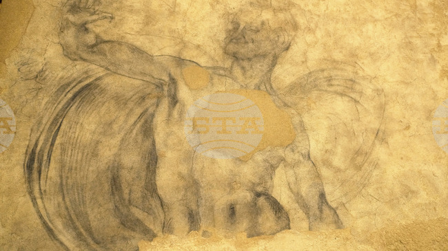 Скица на Микеланджело за Сикстинската капела ще бъде продадена на търг в Ню Йорк