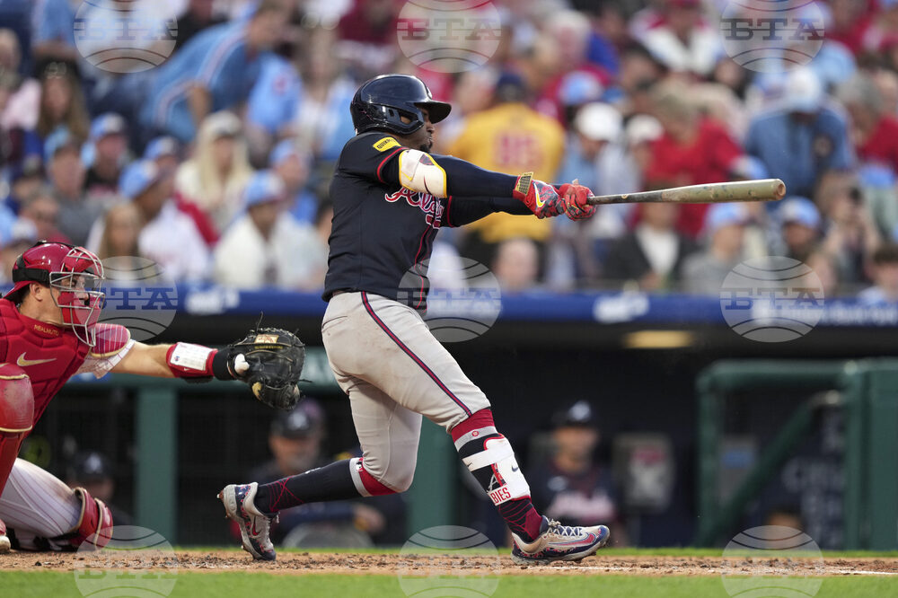Braves Phillies Baseball