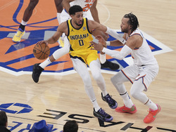 Pacers Knicks Basketball