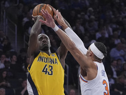 Pacers Knicks Basketball