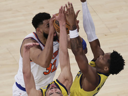 Pacers Knicks Basketball