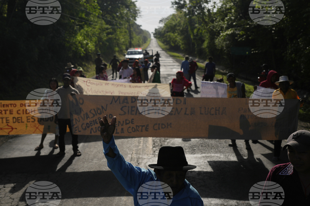 APTOPIX Panama Protest