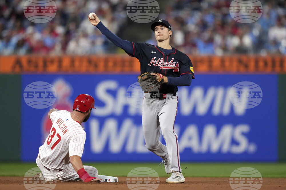 Braves Phillies Baseball