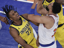 Pacers Knicks Basketball
