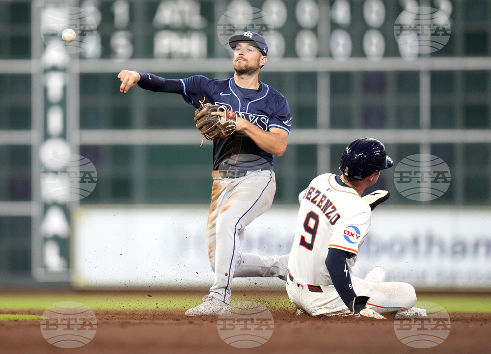 Rays Astros Baseball