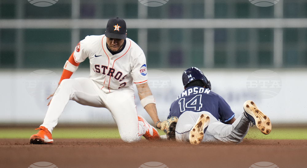 Rays Astros Baseball