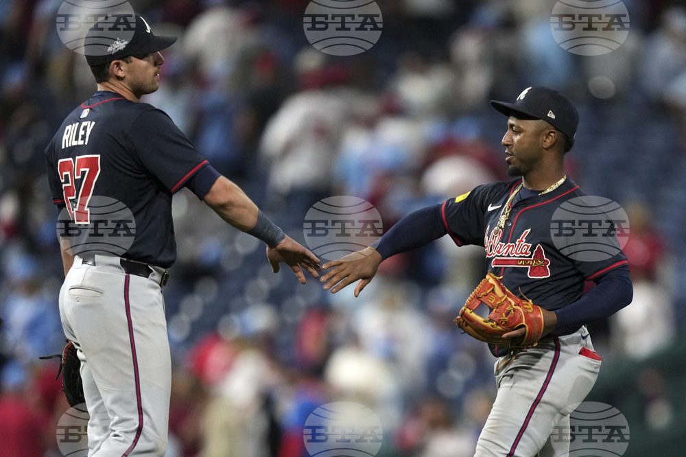 Braves Phillies Baseball