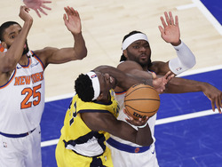 Pacers Knicks Basketball