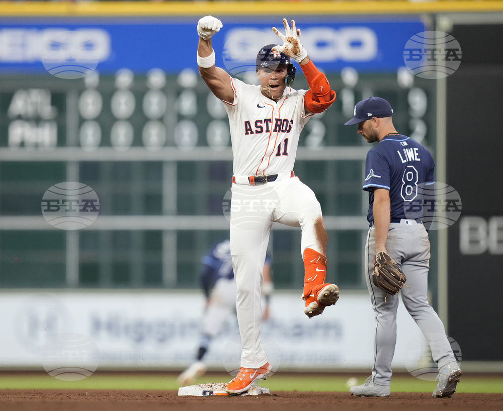 Rays Astros Baseball