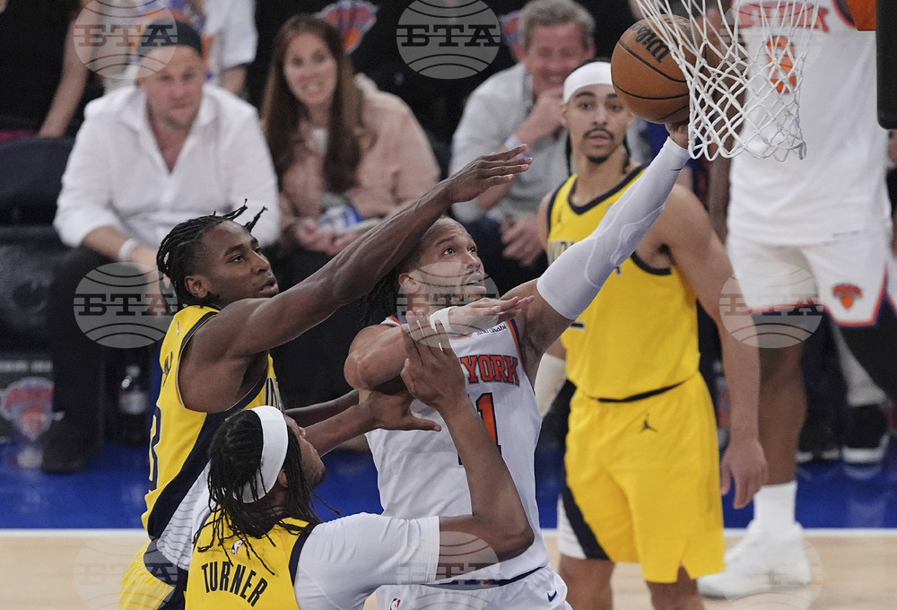 APTOPIX Pacers Knicks Basketball
