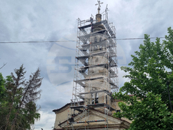 Търговище - храм „Св. Успение Богородично“ - авариен ремонт