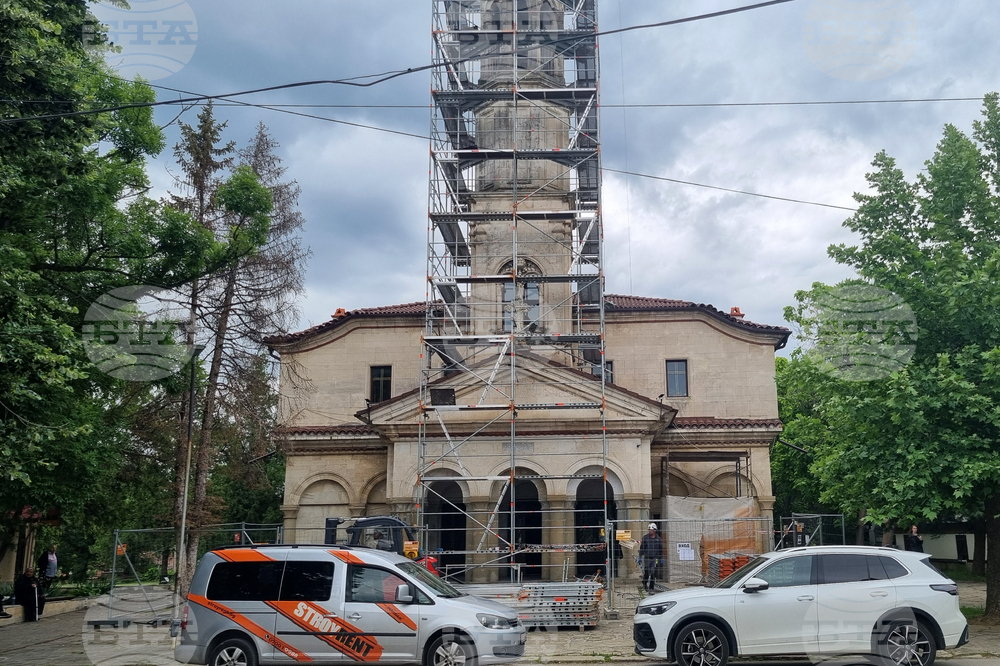 Търговище - храм „Св. Успение Богородично“ - авариен ремонт
