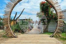 Село Синеморец  - плаж „Бутамята” - Син флаг