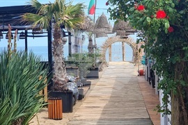 Село Синеморец  - плаж „Бутамята” - Син флаг