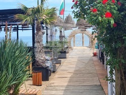 Село Синеморец  - плаж „Бутамята” - Син флаг