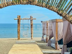 Село Синеморец  - плаж „Бутамята” - Син флаг