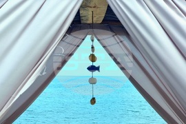 Село Синеморец  - плаж „Бутамята” - Син флаг