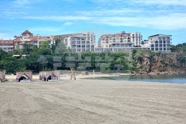 Село Синеморец  - плаж „Бутамята” - Син флаг