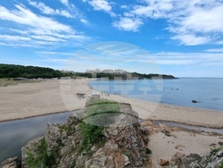 Село Синеморец  - плаж „Бутамята” - Син флаг