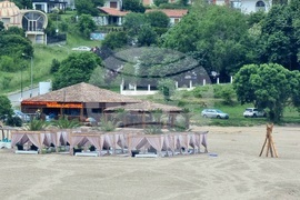 Село Синеморец  - плаж „Бутамята” - Син флаг