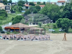 Село Синеморец  - плаж „Бутамята” - Син флаг