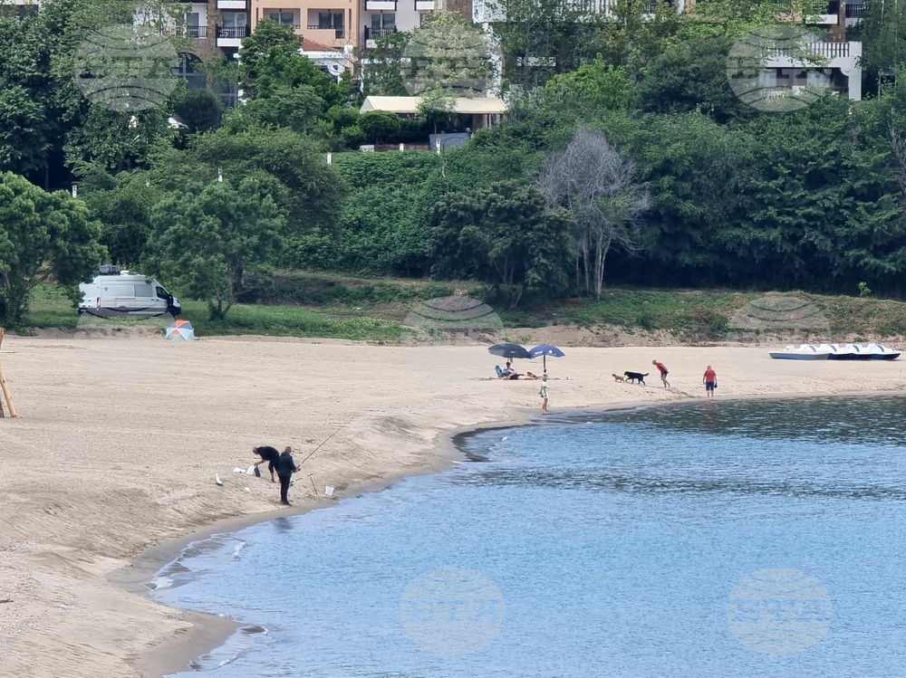 Село Синеморец  - плаж „Бутамята” - Син флаг