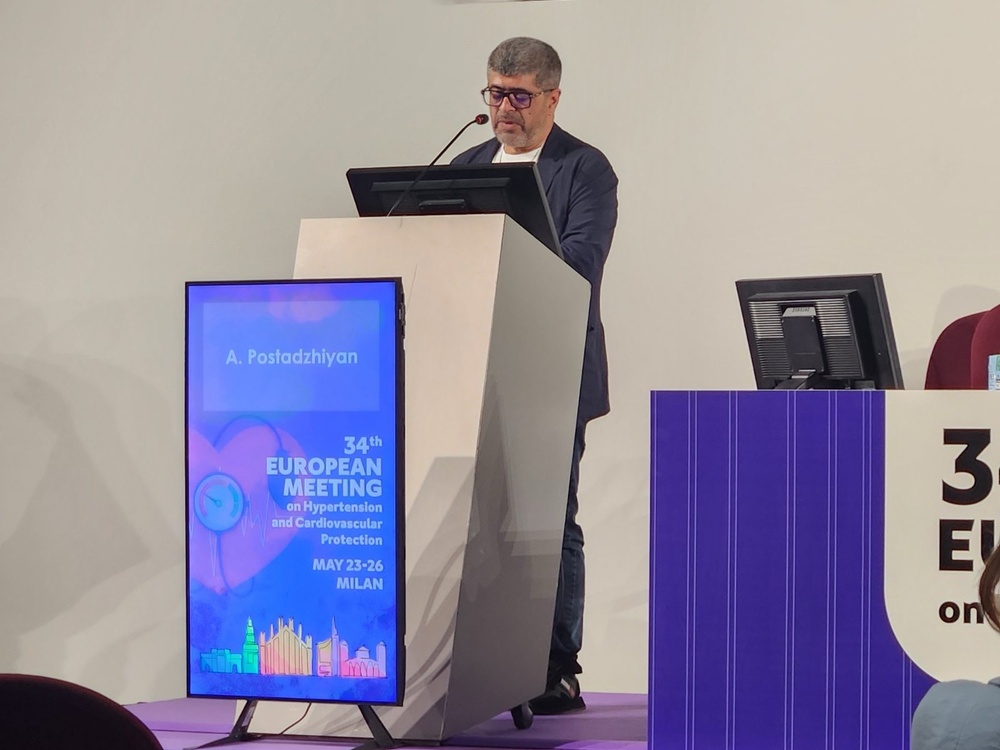 Проф. Арман Постаджиян от УМБАЛ „Света Анна“ – София представи България на Европейския конгрес по хипертония в Милано/Италия
