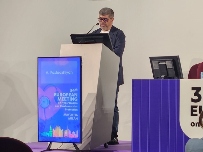 Проф. Арман Постаджиян от УМБАЛ „Света Анна“ – София представи България на Европейския конгрес по хипертония в Милано/Италия