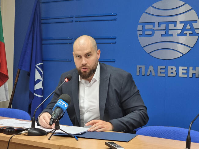 Пресконференция на председателя на Общинския съвет в Плевен доц. д-р Иван Малкодански