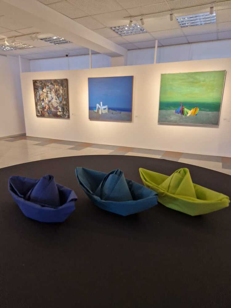 Изложбата „Георги Баев. 100 години от рождението на художника“ може да бъде видяна в Българския културен институт в Берлин до края на юни