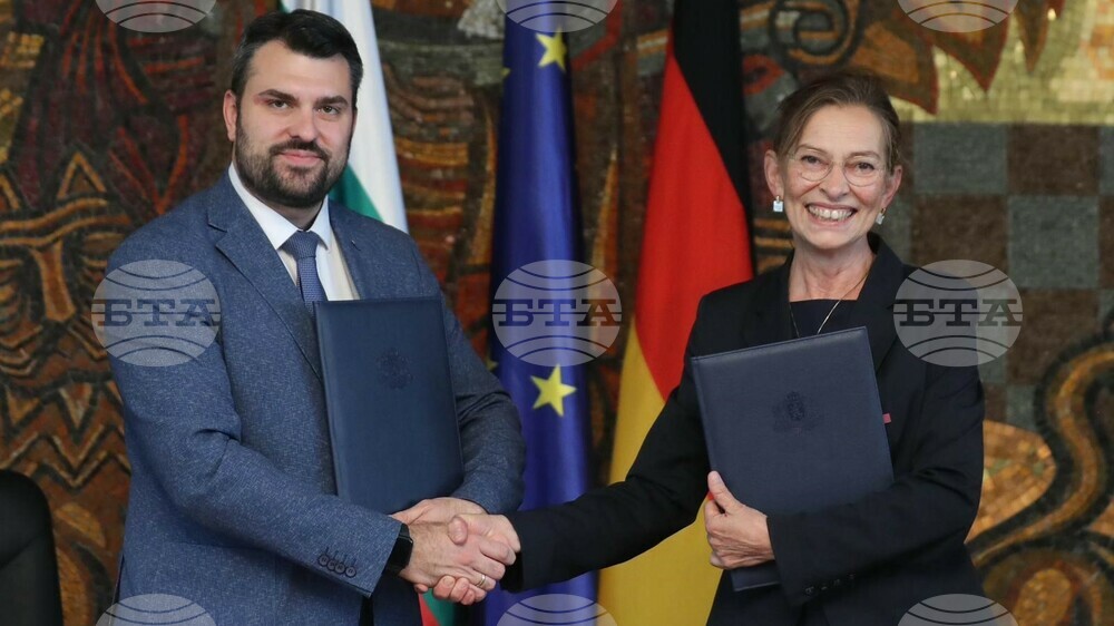 FM Georgiev, German Ambassador Sign Agreement on Temporary Representation for Processing Transit Visas of Certain Turkish Nationals
