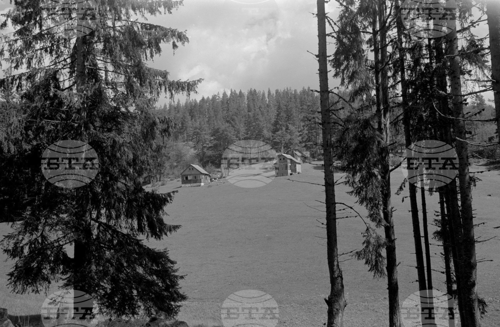 Планинският курорт „Юндола" край Велинград през 1954 година