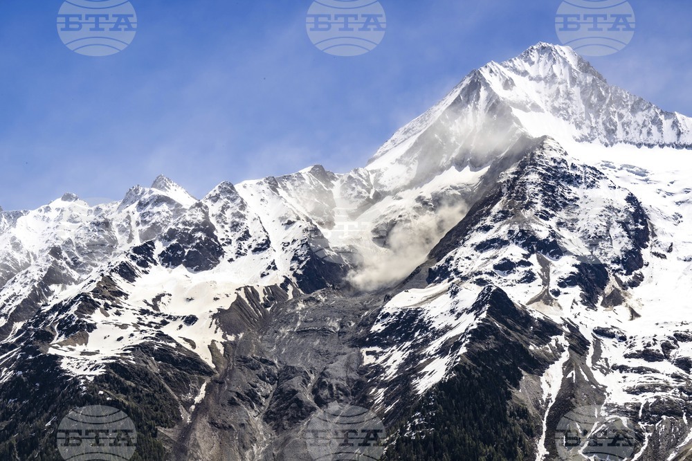 Switzerland Alps Mudslide