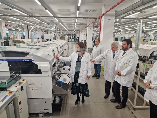 Нова унгарска инвестиция за 2,4 милиона евро в завода "ВЕАС България" бе представена в Стара Загора