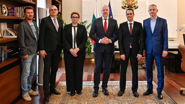 Representatives of CISAC General Assembly Confer with Bulgarian Officials