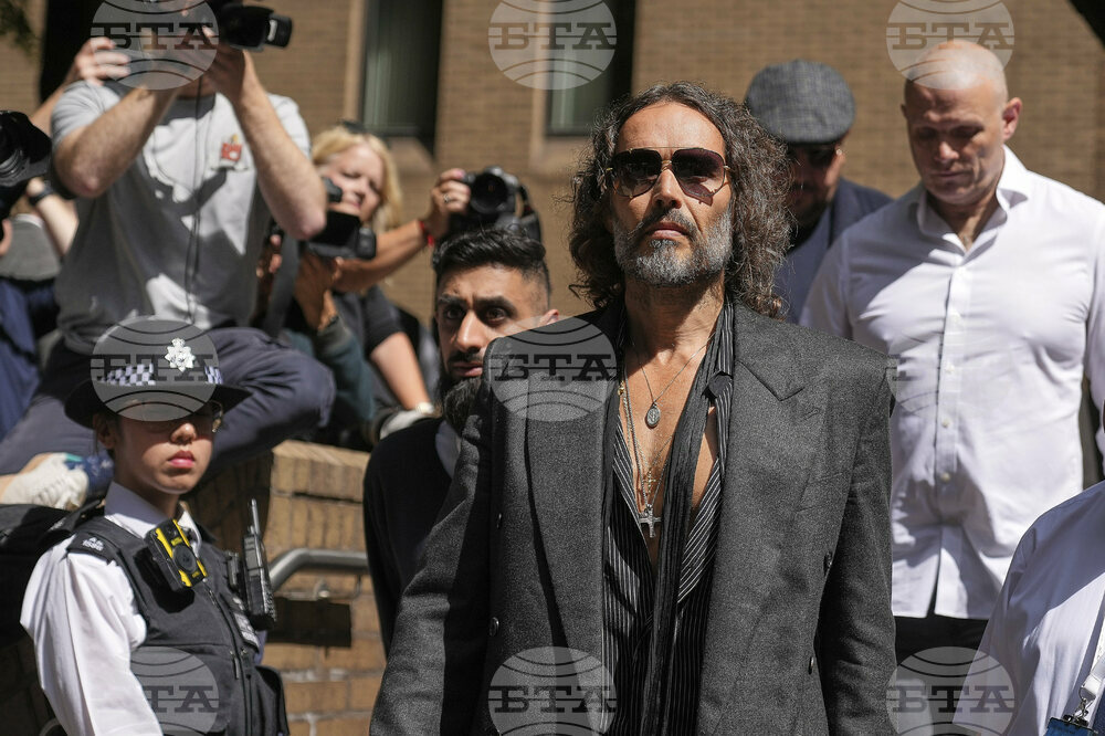 APTOPIX Britain Russell Brand