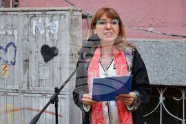 Бургас - Дянко Пръвчев - паметна плоча - откриване 