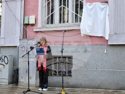 Бургас - Дянко Пръвчев - паметна плоча - откриване 