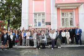 Бургас - Дянко Пръвчев - паметна плоча - откриване 