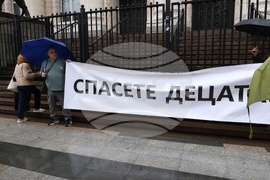Съдебна палата - протест
