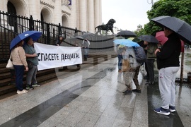Съдебна палата - протест