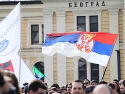 Сърбия - протест