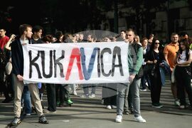 Сърбия - протест