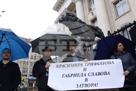 Съдебна палата - протест