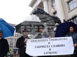 Съдебна палата - протест