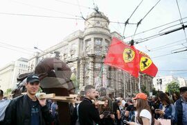 Сърбия - протест