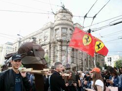 Сърбия - протест