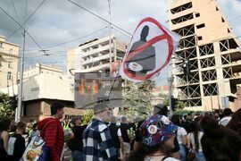 Сърбия - протест